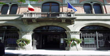 Rathaus und Gemeinde Bagno di Romagna
